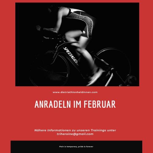 Anradeln im Februar