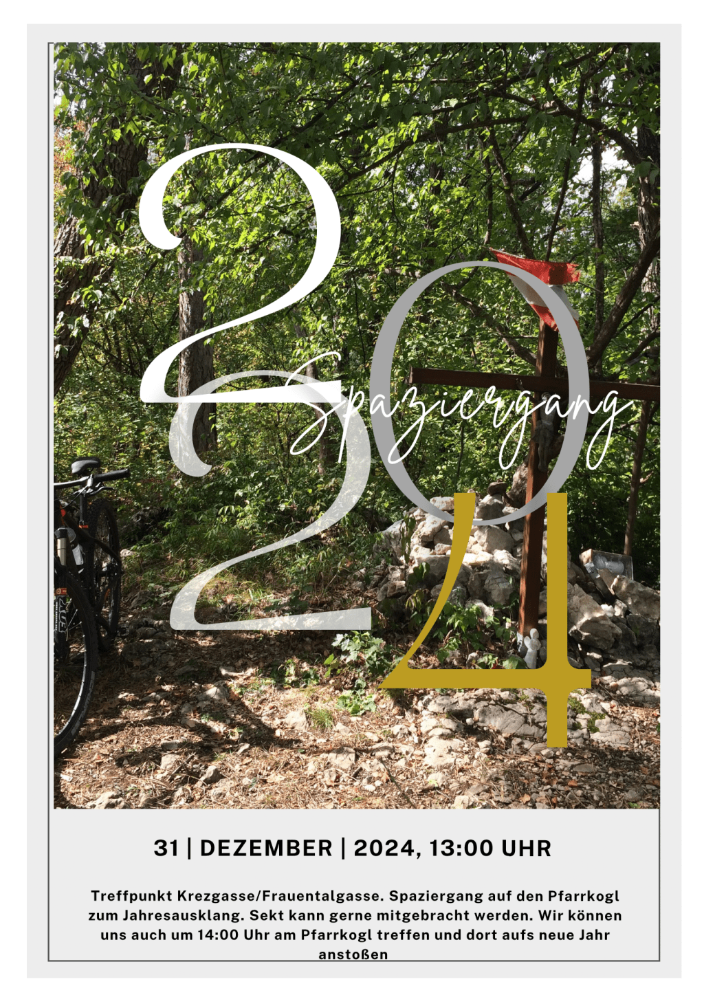 Spaziergang zum Pfarrkogl